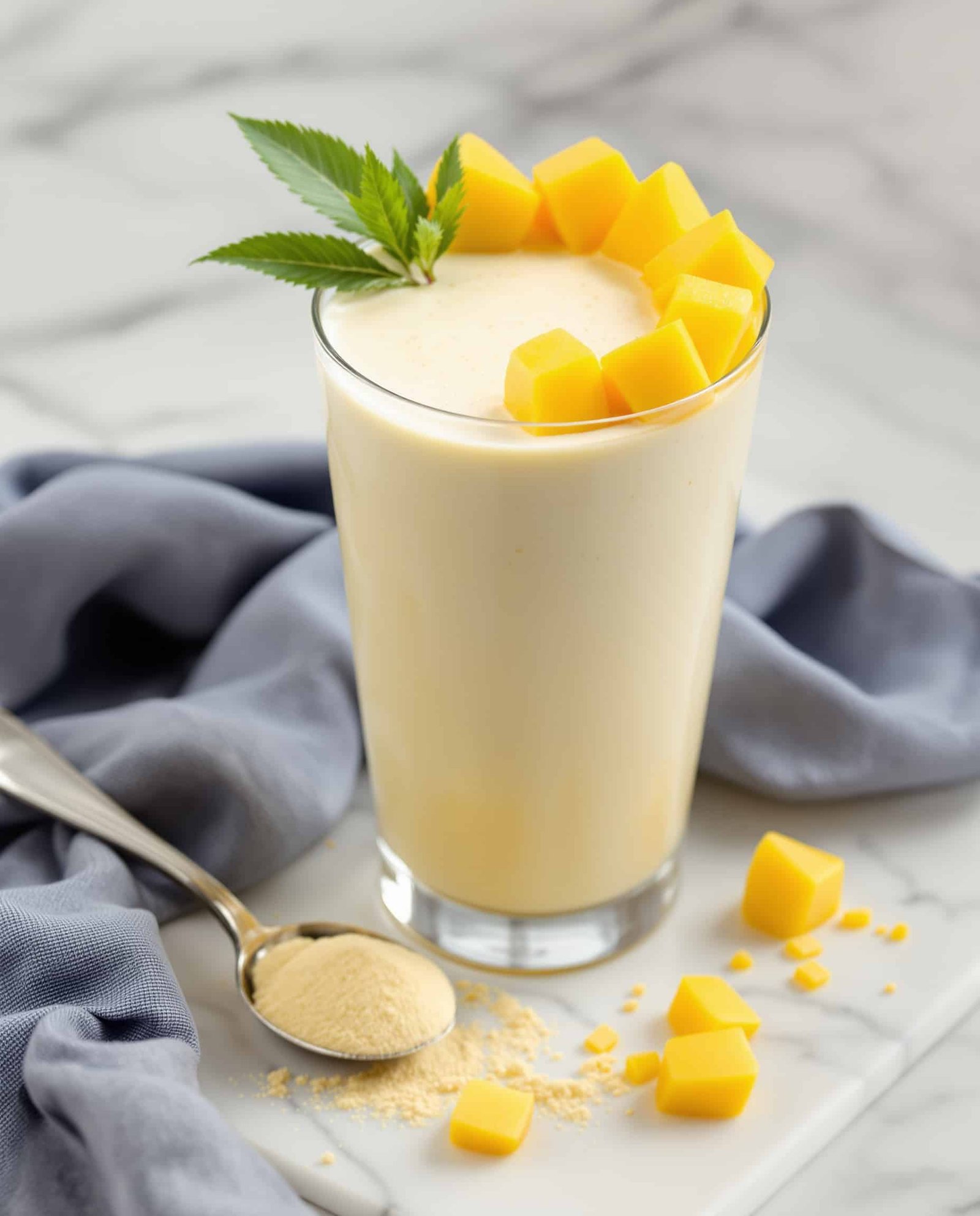 mango collagen smoothie weight loss hero