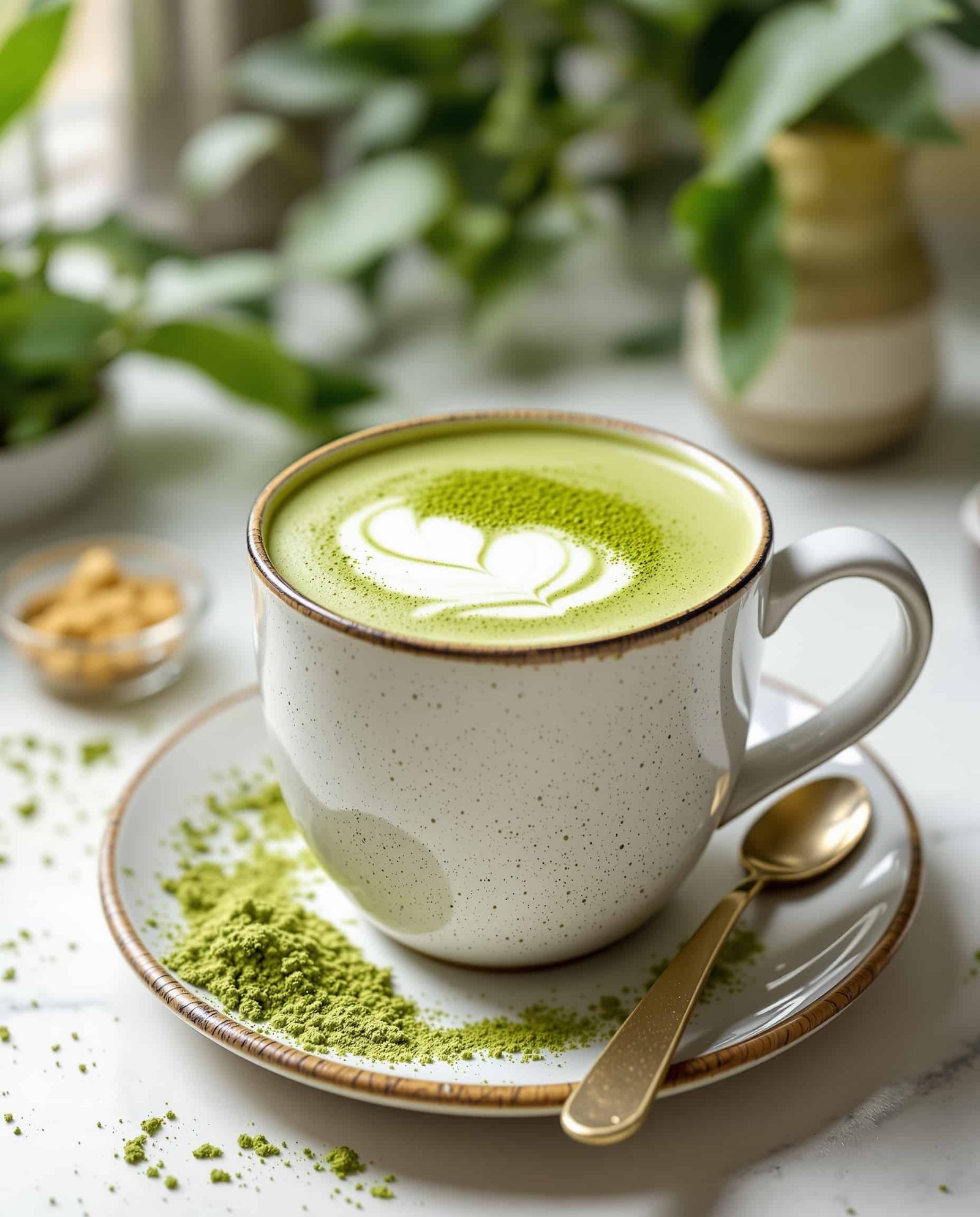 matcha collagen latte hero