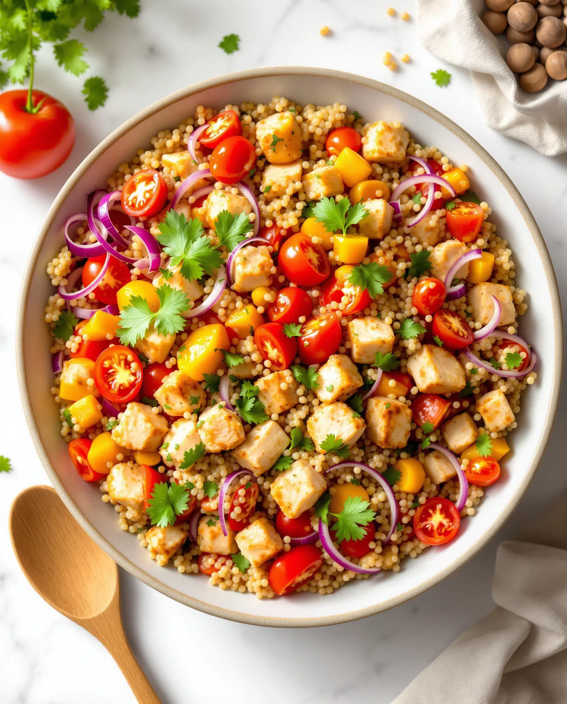 mounjaro recipe high protein chicken bowl hero