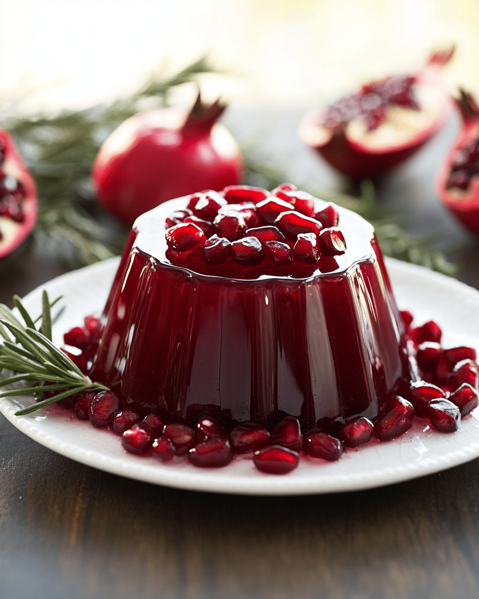 pomegranate jello mold hero