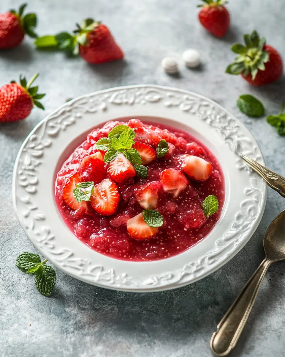 strawberry chia jam recipe hero