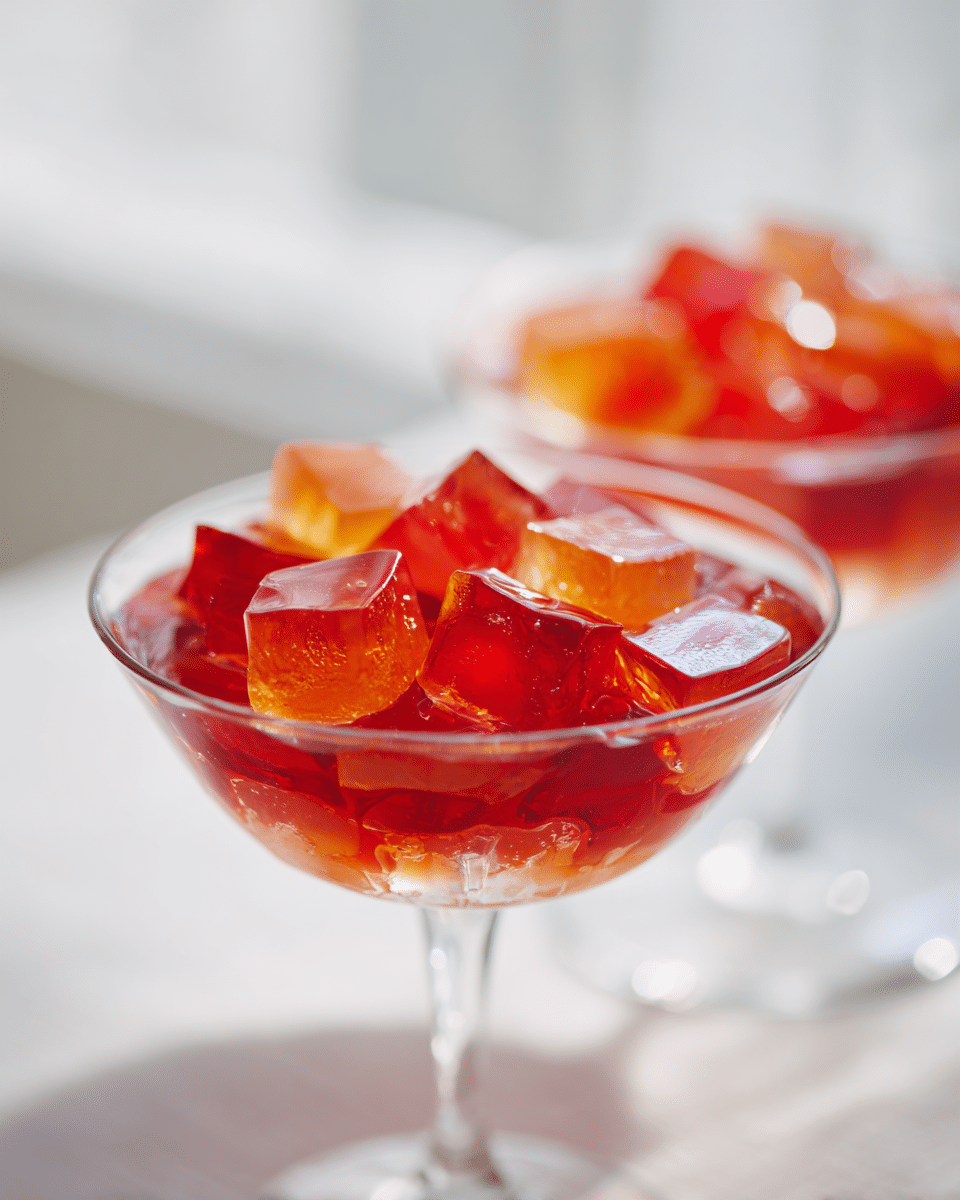 apple cider vinegar apricot jello hero