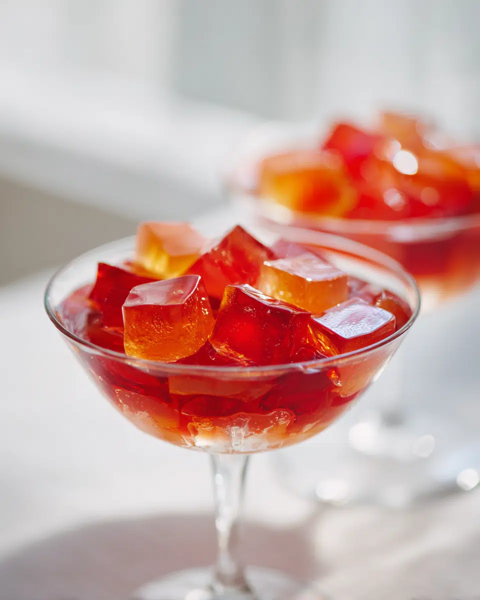 apple cider vinegar apricot jello hero