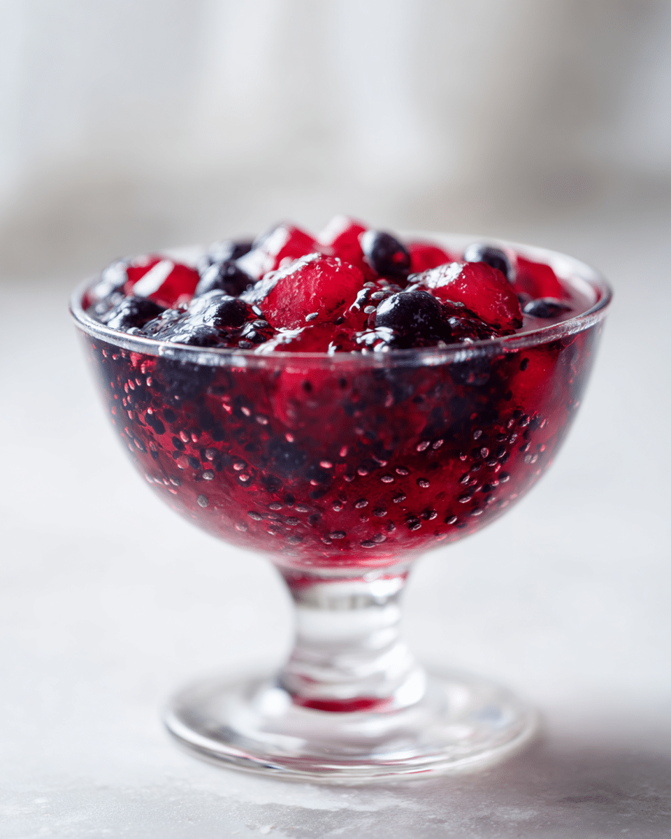chia seed blueberry jello recipe 2026 hero