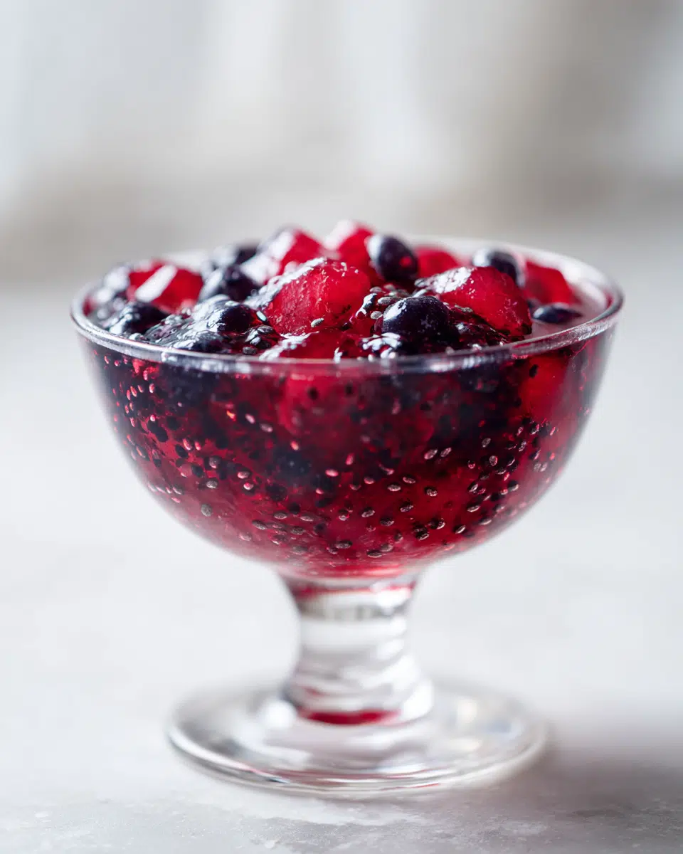 chia seed blueberry jello recipe 2026 hero