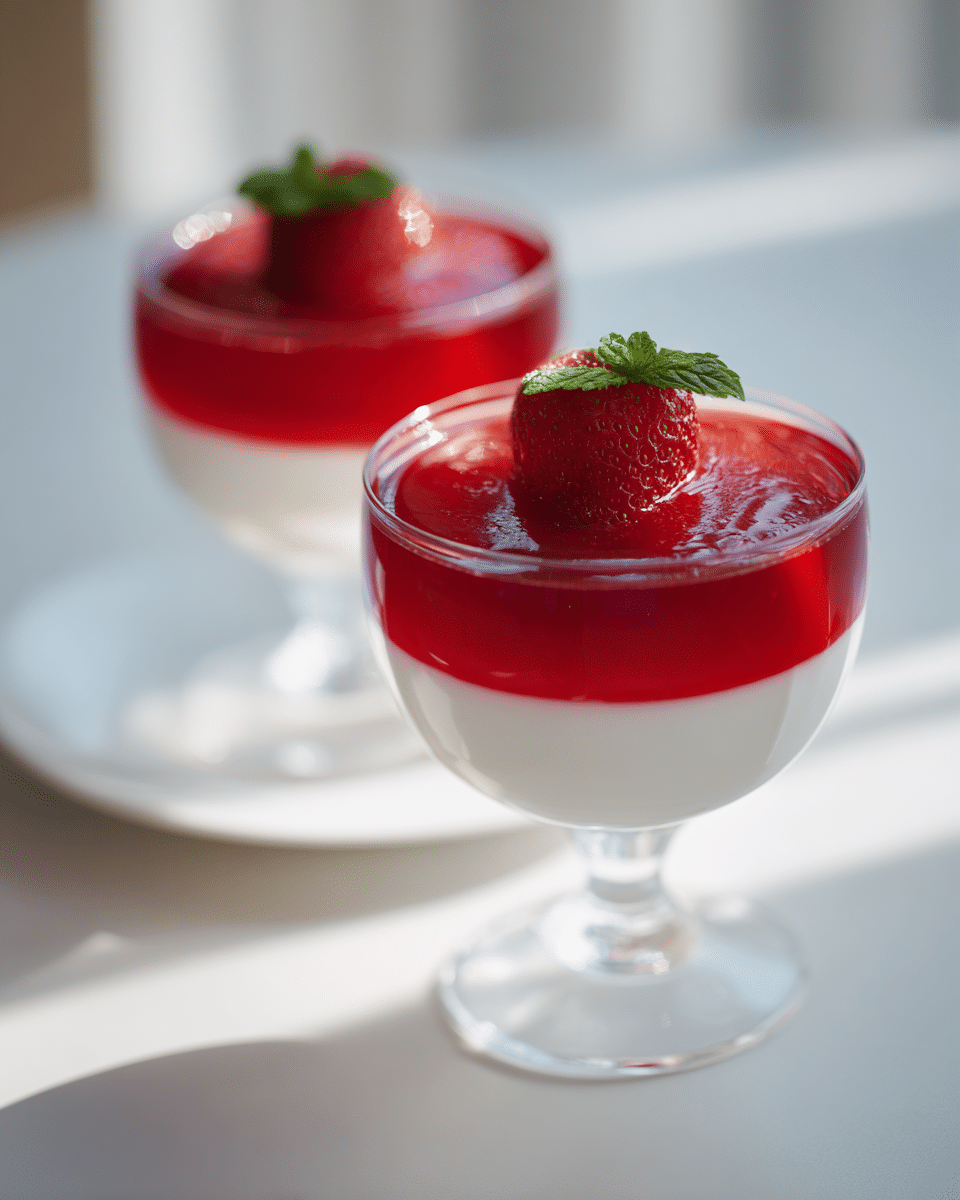 cranberry raspberry gelatin hero