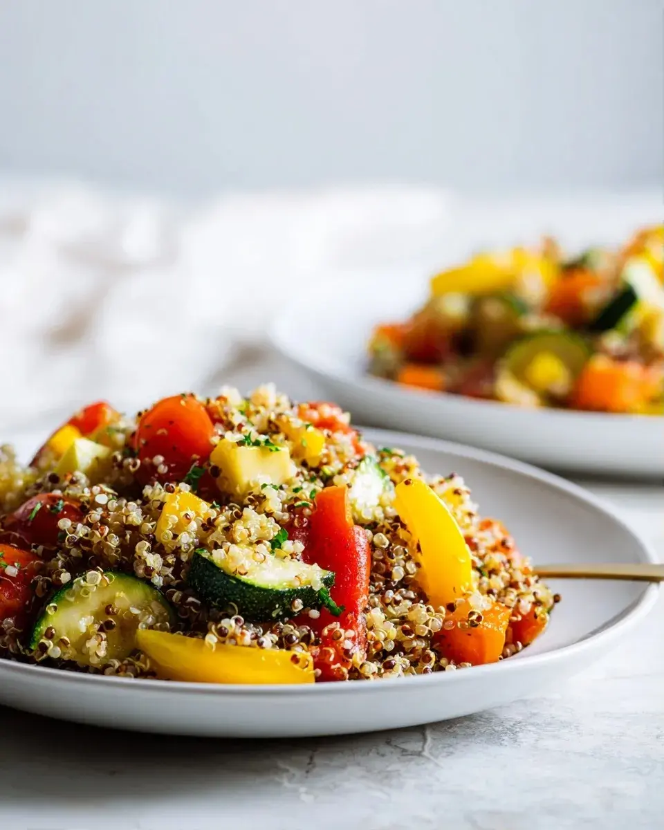 gluten free side dishes easy lemon herb quinoa hero