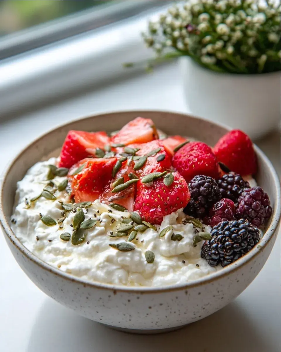high protein cottage cheese recipe for 2 hero