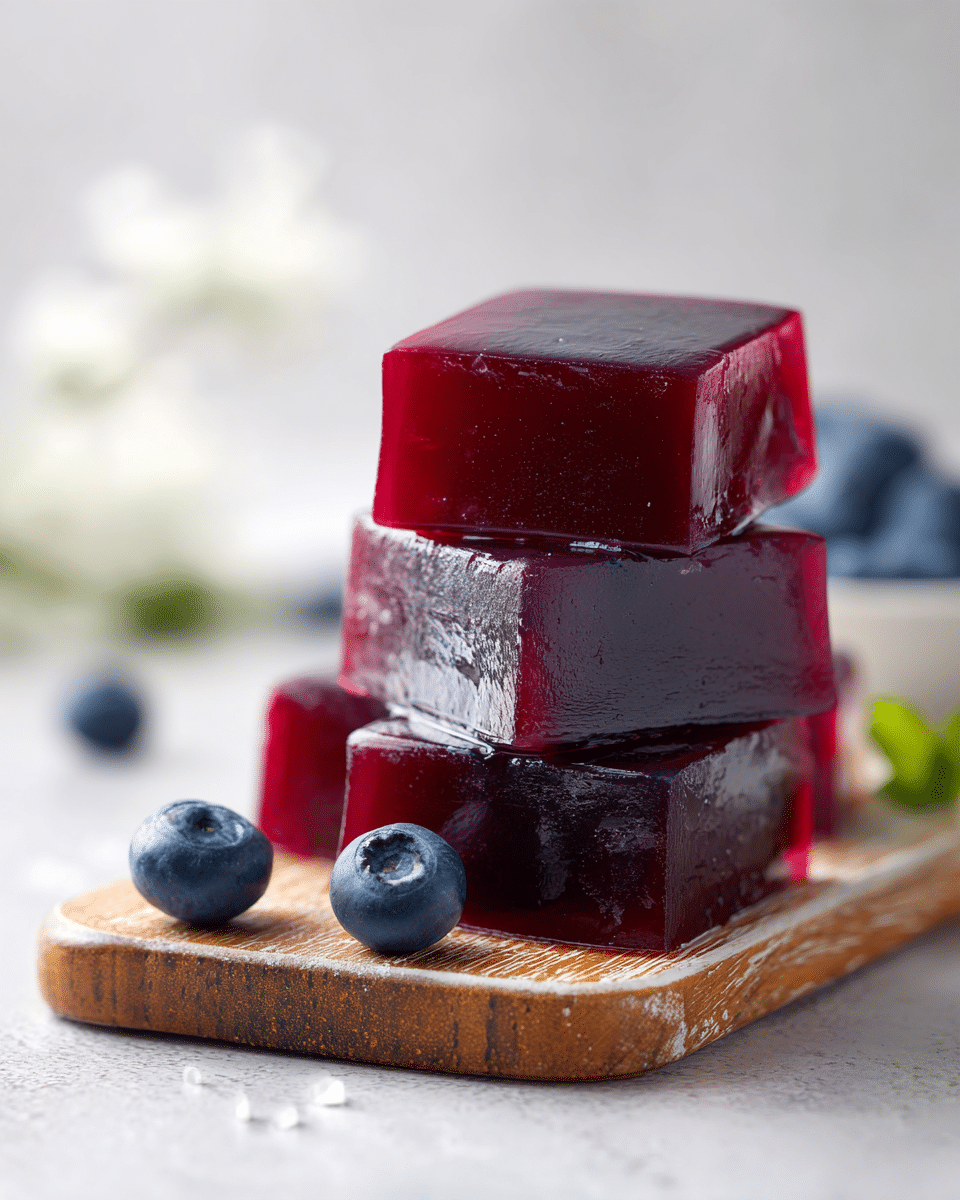 jennifer cranberry blueberry gelatin recipe hero