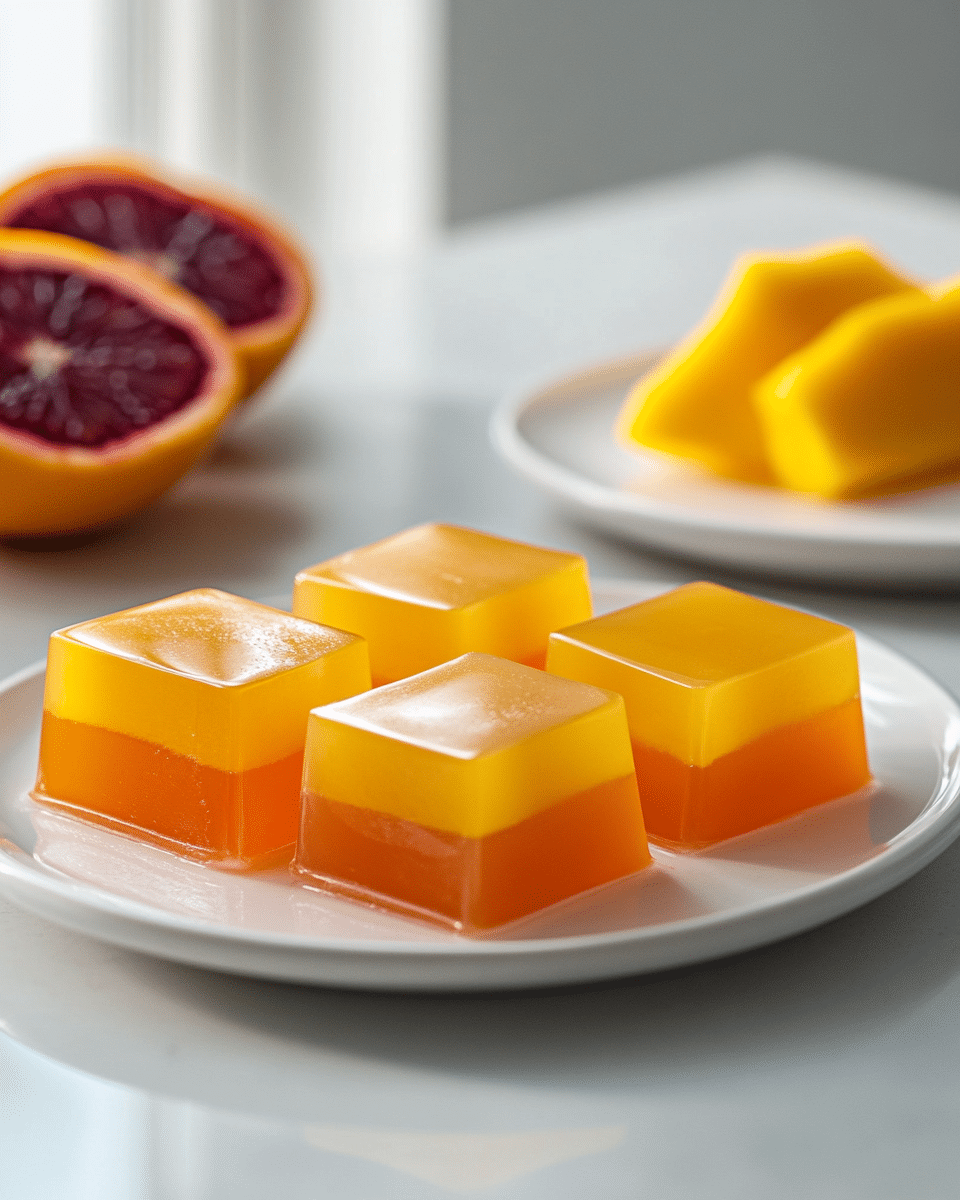 Close up of Gelatin Texture