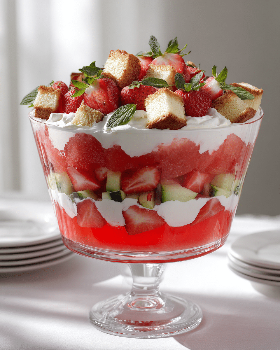 Close up of gelatin dessert