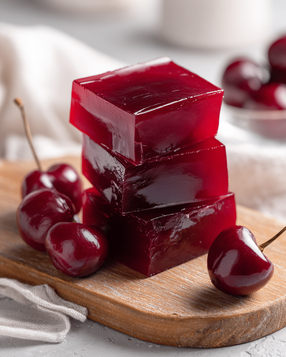 kelly clarkson cherry pink gelatin recipe hero