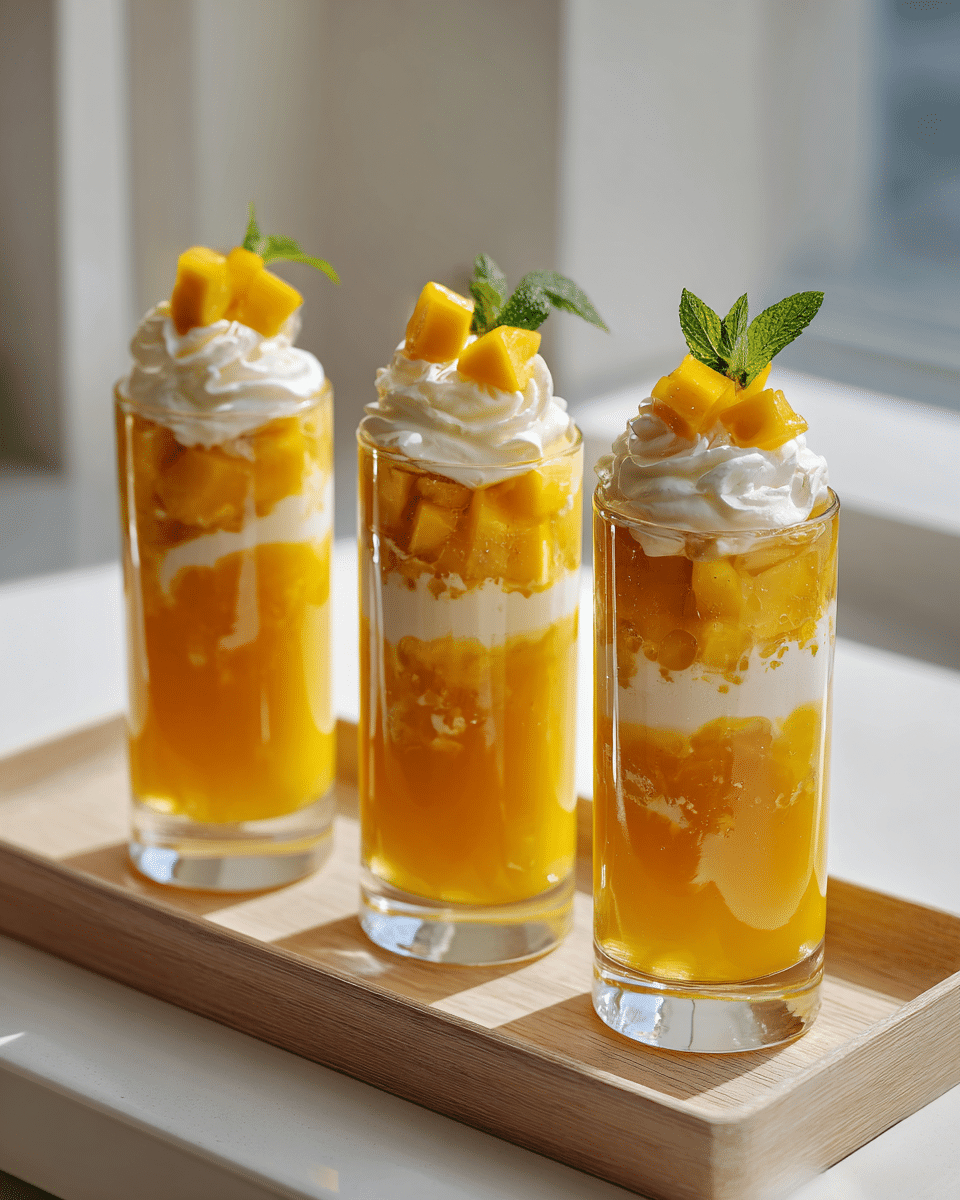pineapple mango papaya gelatin wellness trick hero