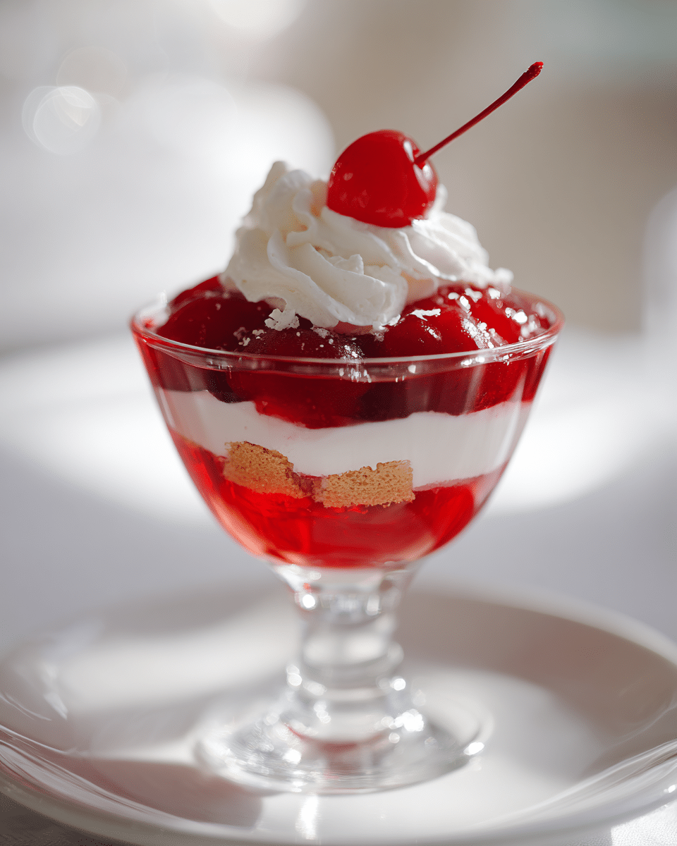 Close up of gelatin texture