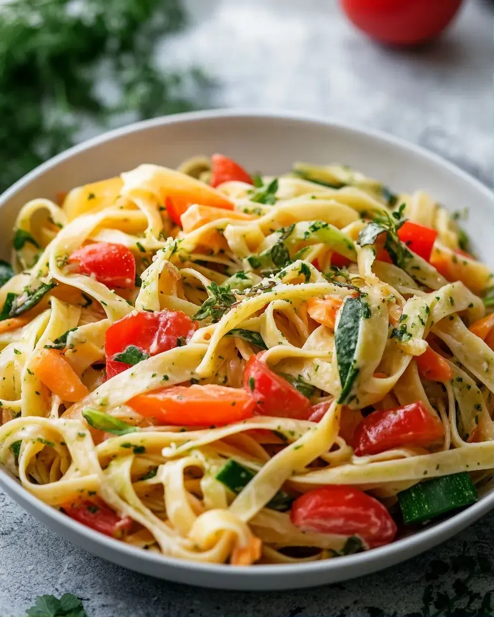 vegetarian pasta salad hero