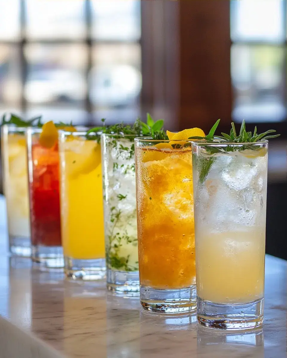Close-up of detox drink